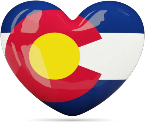  Heart Icon Vertical Png Colorado Flag Icon