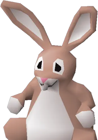  Easter Bunny Easter Bunny Runescape Png Chocolate Bunny Png