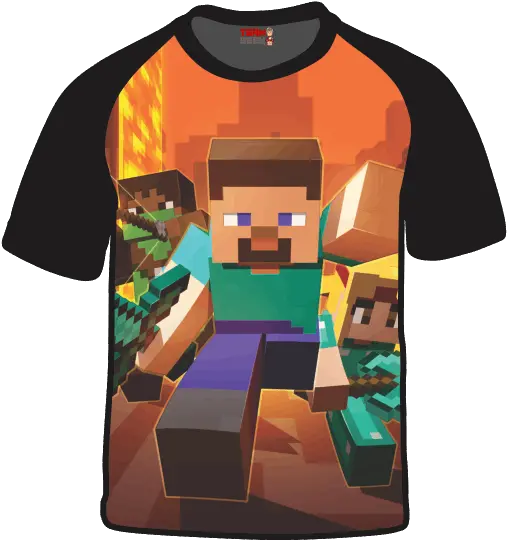  Download Hd Camiseta Minecraft Steve Minecraft Wallpaper Phone Png Minecraft Steve Transparent