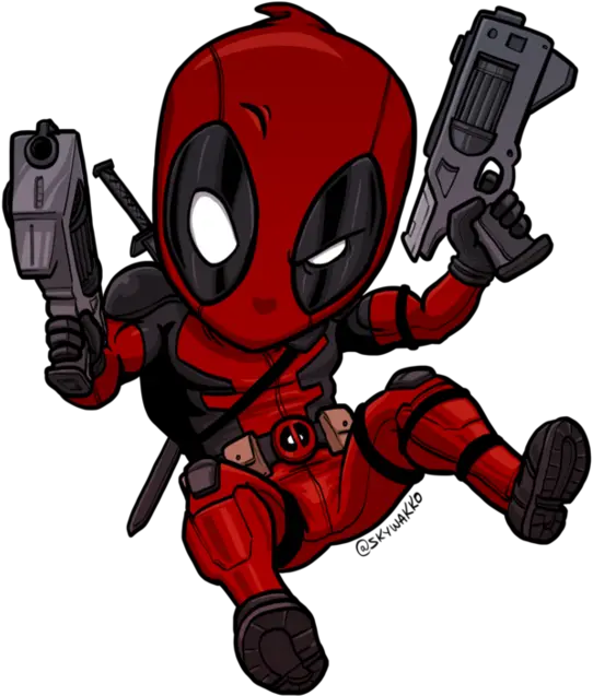  Deadpool Fan Art By Skywakko The 5 Står Deadpool Clipart Png Dead Pool Png