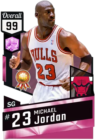  Michael Jordan 2k18 Card Png Image Charles Barkley Nba 2k17 Michael Jordan Transparent