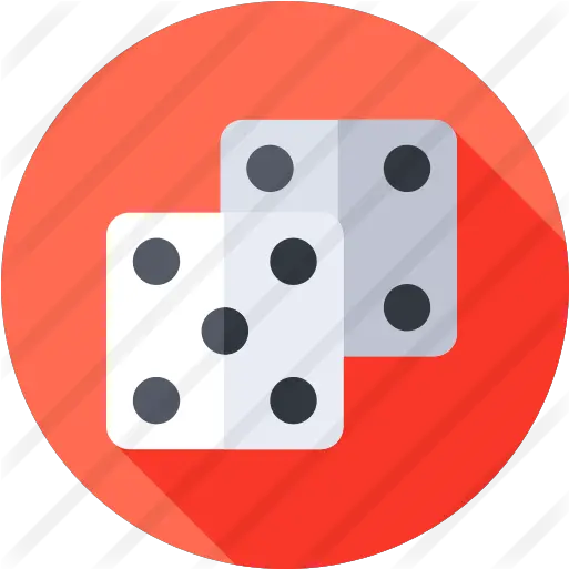  Dice Circle Png Red Dice Png