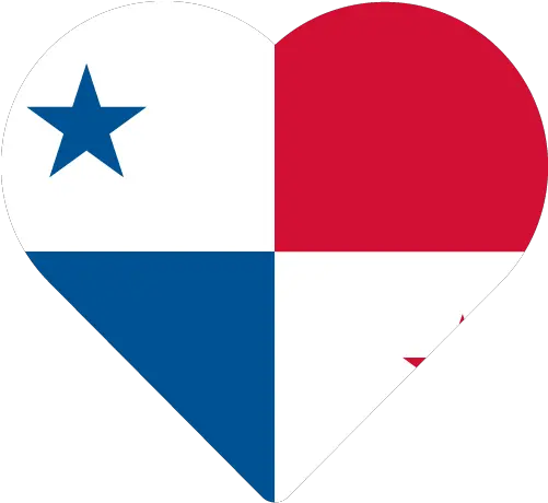  Vector Country Flag Of Panama Heart Vector World Flags Panama Flag Icon Png Heart Flat Icon