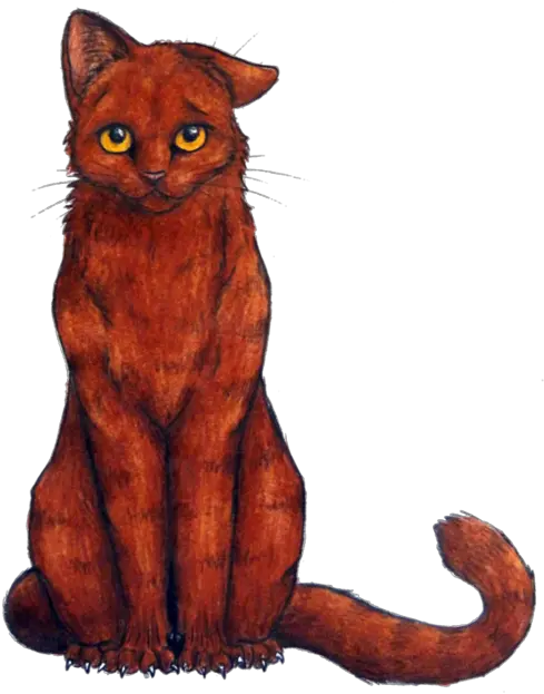  Fur Clipart Red Cat Red Tabby Warrior Cat Png Download Brackenpaw Warriors Pete The Cat Png