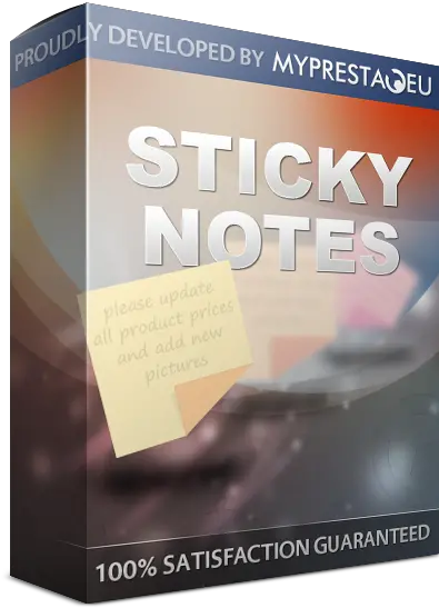  Prestashop Back Office Sticky Notes Book Cover Png Transparent Sticky Notes