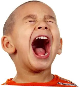  Screaming Kid Transparent Png Clipart Claim Clam Root Word Crying Baby Png