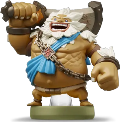  Daruk Goron Champion The Legend Of Zelda Amiibo Figure Amiibo Daruk Png Legend Of Zelda Transparent