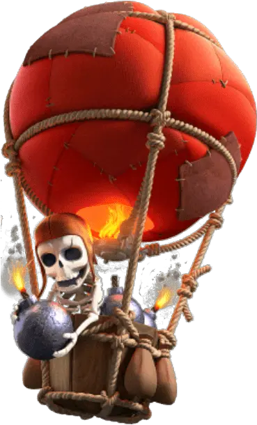  Clash Of Clans Hot Balloon Transparent Png Stickpng Clash Of Clans Balloon Png Clash Png