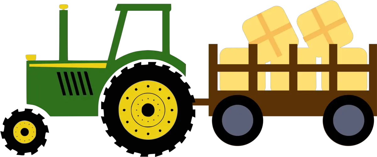  Tractor And Hay Wagon 10 Free Hq Online Puzzle Games On Tractor Clipart Png Wagon Png