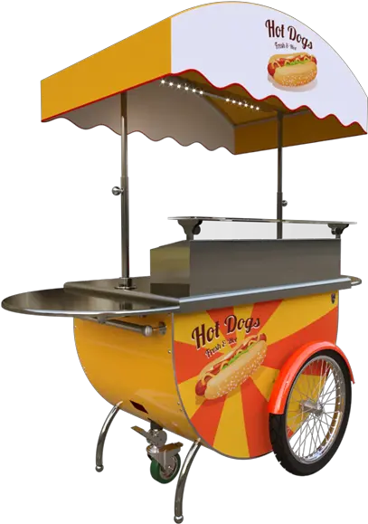  Cart Designed To Sell And Serve Hot Dog Hot Dog Cart Png Transparent Hot Dog