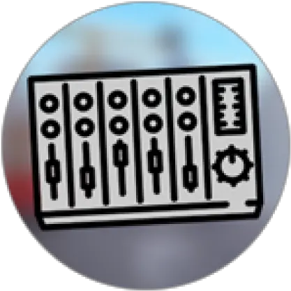  Radio Mixer Roblox Audio Mixer Clipart Black And White Png Audio Mixer Icon