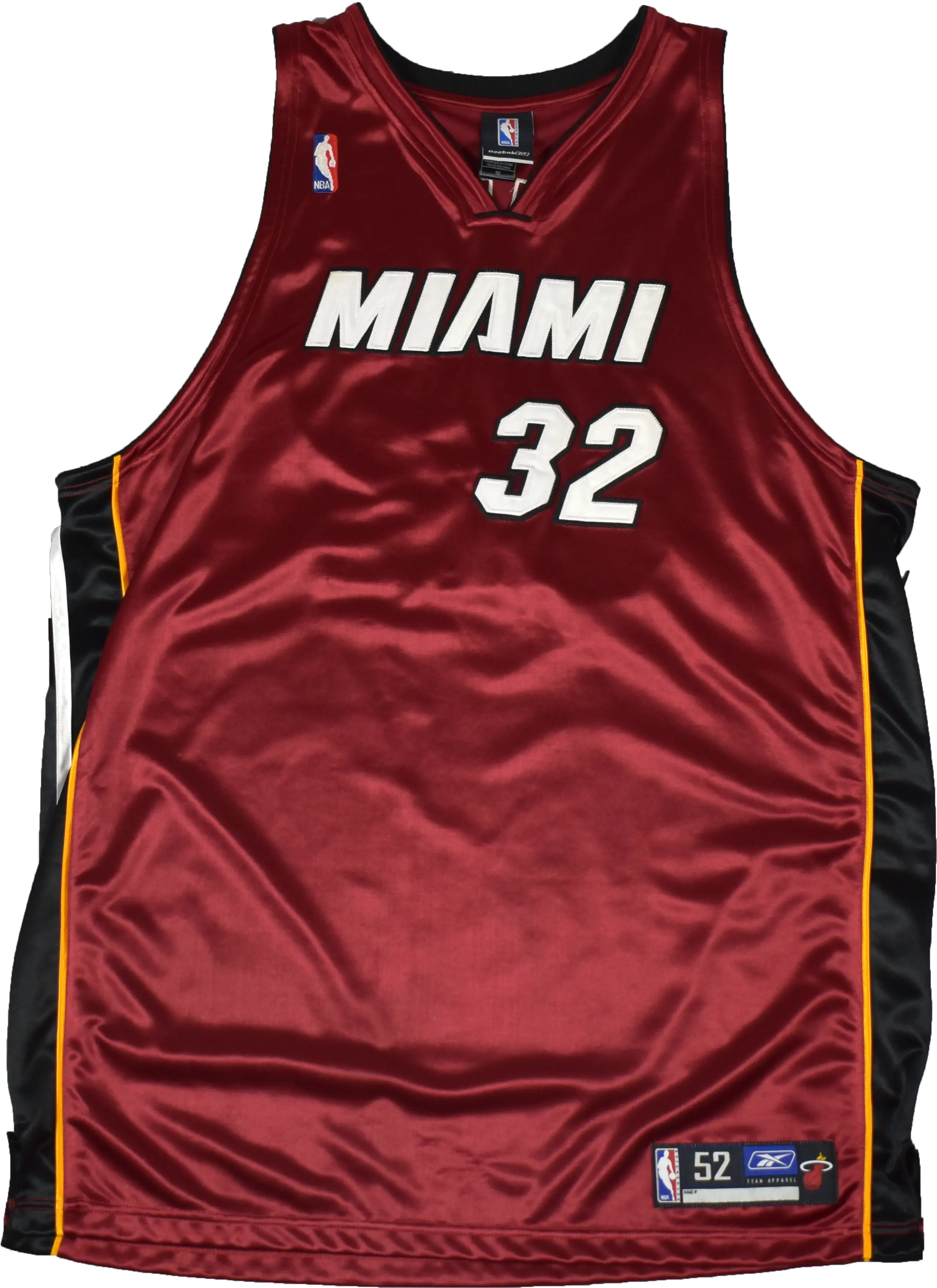  Download Transparent Shaquille Oneal Png Shaquille O Neal Miami Heat Jersey Shaq Png
