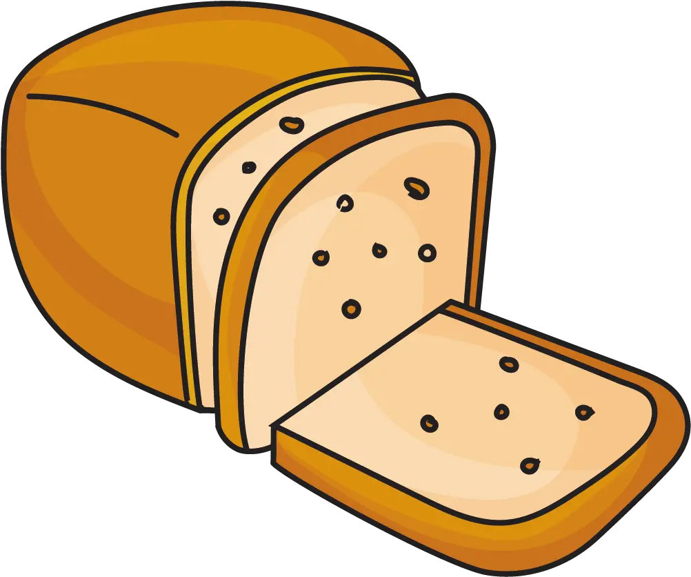  Download Hd Toast Sliced Bread Breakfast Bakery Vector Toast Bread Vector Png Toast Png