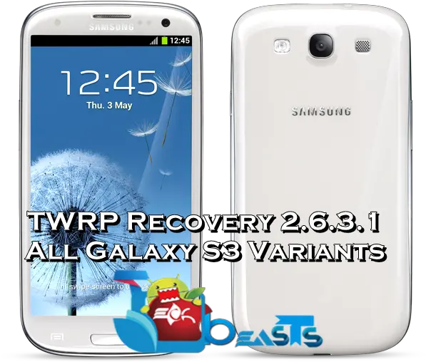  Install Latest Twrp Recovery 2 Sam Sung Galaxy S3 Png Galaxy S3 Move Apps Icon