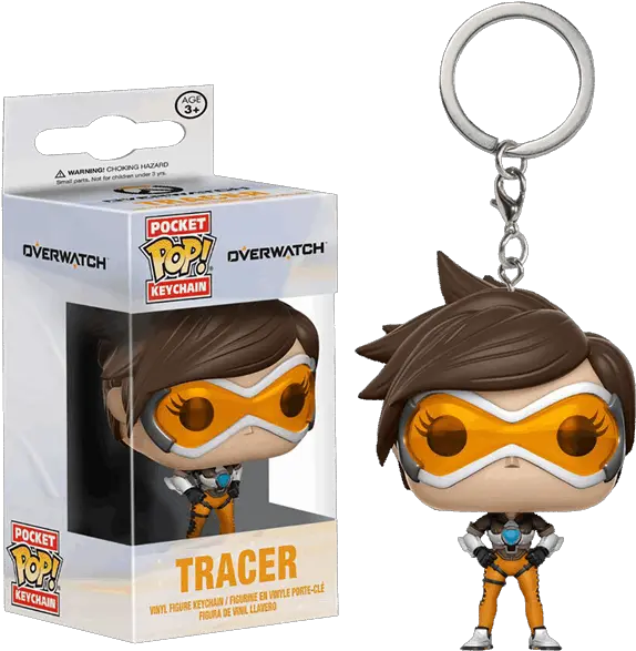  Pocket Vinyl Keychain Tracer Keychain Funko Png Overwatch Tracer Png