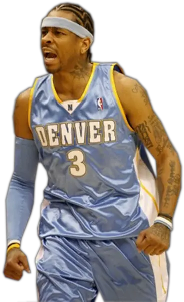  Allen Iverson Transparent Carmelo Anthony Png Allen Iverson Png