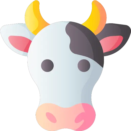  Cow Free Animals Icons Animal Figure Png Cow Face Icon