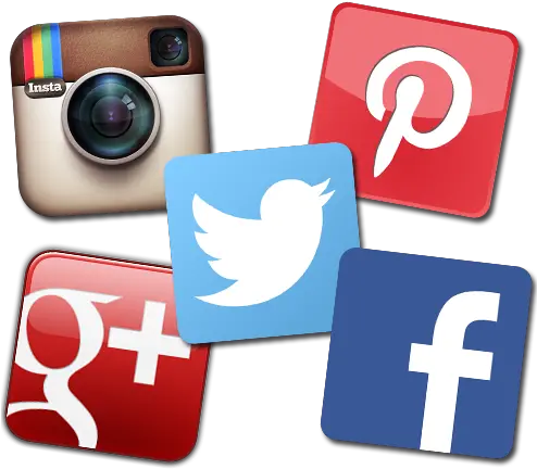  Social Media Icons Instagram Icon Png Facebook Twitter Instagram Logo