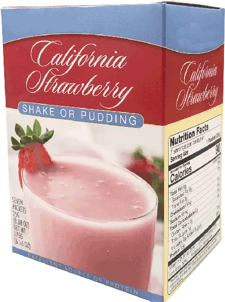  Shakes Png California Strawberry Protein Shake Or Pudding Fresh Shake Png