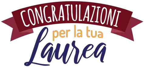  Congratulazioni Per La Tua Laurea Ribbon Sticker Congratulazioni Per La Tua Laurea Png Congrats Png