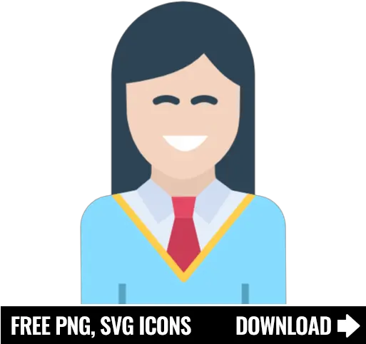  Free Student Girl Icon Symbol Download In Png Svg Format Youtube Icon Aesthetic Free Svg Icon