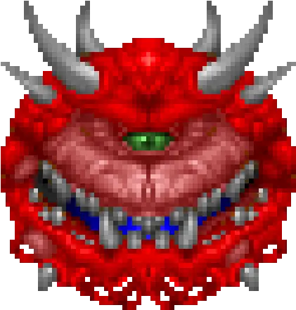  Whats Your Favorite Monster Cacodemon Gif Png Doom Guy Icon