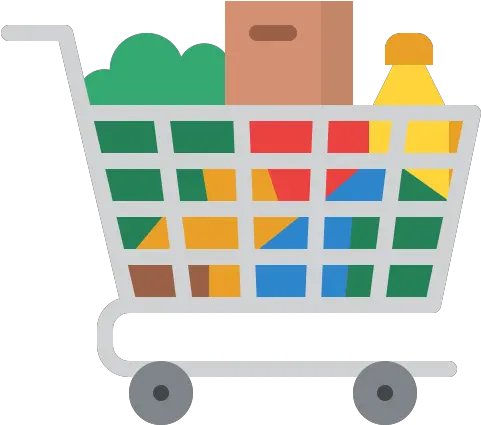  Grocery Cart Icono Carrito De Supermercado Png Shopping Flat Icon