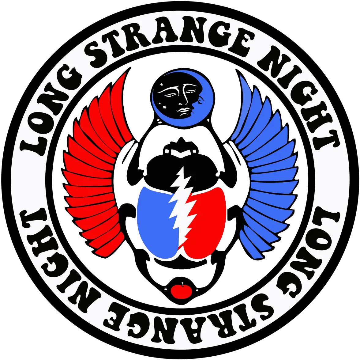  Long Strange Night Emblem Png Strange Music Logo