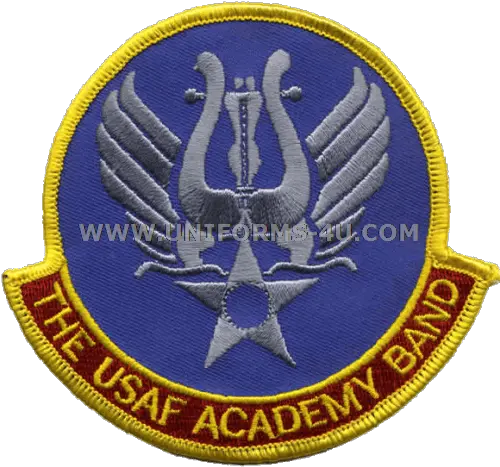  Usaf Air Force Academy Band Patch Mission Bbq Png Air Force Academy Logo