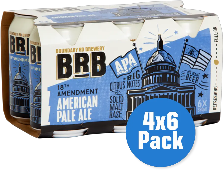  Brb 18th Amendment Apa 4 X 6 Pack Brb 6 Pack Png Brb Png
