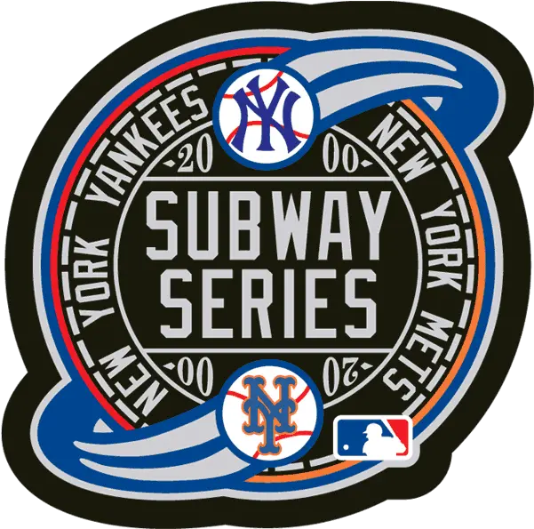  The Battle For Big Apple Is Subway Series Mets Yankees 2018 Png Yankees Logo Transparent