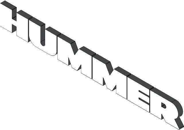  Hummer Logo Horizontal Png Hummer Logo