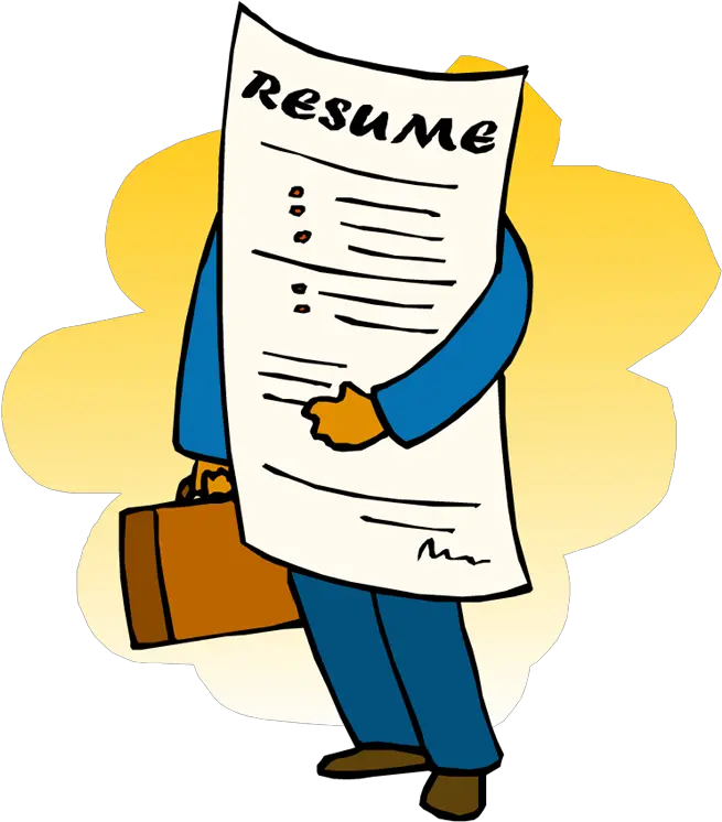  Job Resume Clipart Resume Writing Png Resume Png