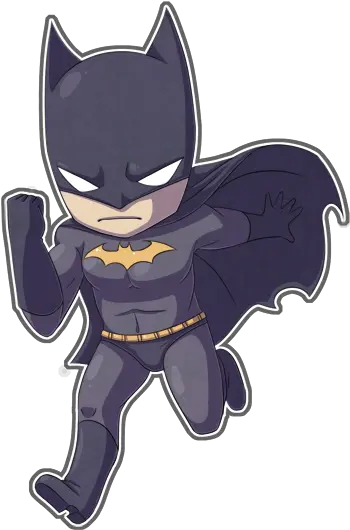  Download I Know Itu0027s Been A While There Are Cobwebs Batman Chibi Art Png Cobwebs Png