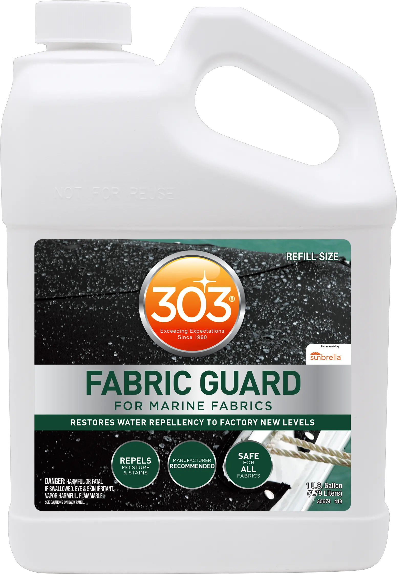  303 30674 Marine Fabric Guard Water Repellency And Stain Protection Gallon Walmartcom Alcazaba Png Doo The Icon Of Sin