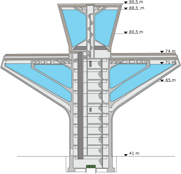  Filemyllypuro Water Tower Cross Sectionsvg Wikimedia Commons Water Tower Cross Section Png Water Tower Png