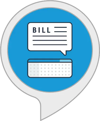  Amazoncom Bill Planner Alexa Skills Dot Png Bills Icon Png