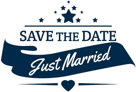  Just Married Wedding Badge 5 Transparent Png U0026 Svg Vector File 5 Days To Go Wedding Png Wedding Vector Png