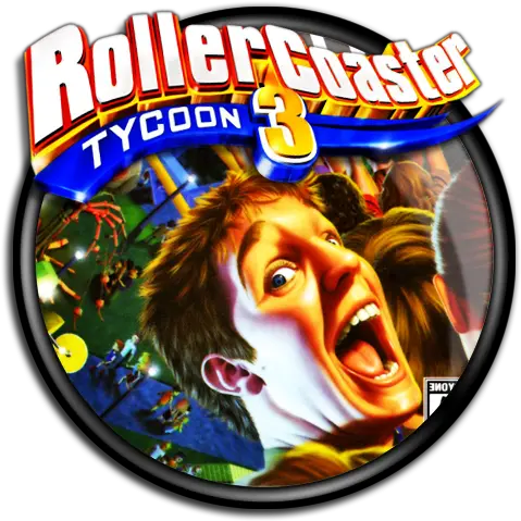  Rollercoaster Tycoon 3 Pc Cd Rom Afspeellijsten Sycotv Roller Coaster Tycoon 3 Icon Png Roller Coaster Tycoon 2 Icon