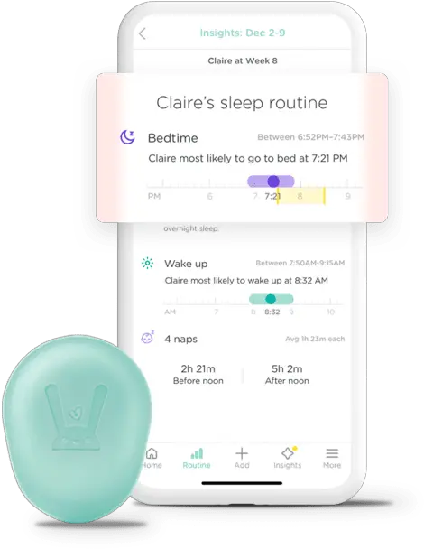  Smart Sleep Sensor Lumi By Pampers Dot Png Smart Bed Icon