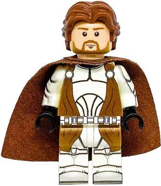  Custom Lego Star Wars Minifigure Obi Wan Kenobi Ebay Obi Wan Kenobi Clone Armor Lego Png Obi Wan Png