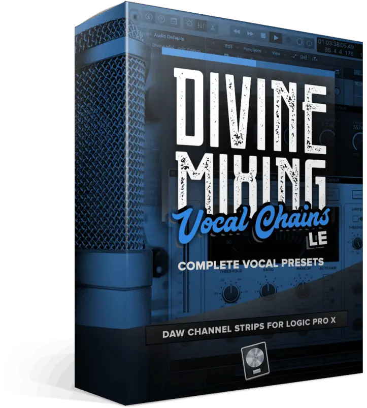  Divine Mixing Vocal Chains Le Vocal Presets For Logic Pro X Book Cover Png Logic Pro Icon