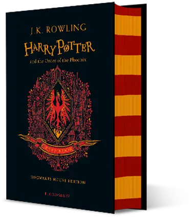  Harry Potter And The Order Of Phoenix Gryffindor Edition Hardback The Geek Side Harry Potter And The Order Of The Phoenix Gryffindor Edition Book Png Gryffindor Png