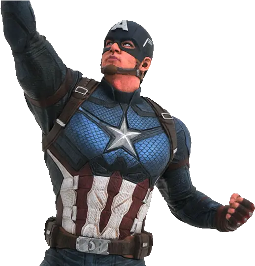  Marvel Gallery Avengers Endgame Captain America Statue Marvel Gallery Avengers Endgame Captain America Pvc Figure Png Captain America Transparent