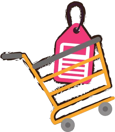  Yellow Shopping Cart Png Online Price Tag Sketch Vector Clip Art Price Tag Png