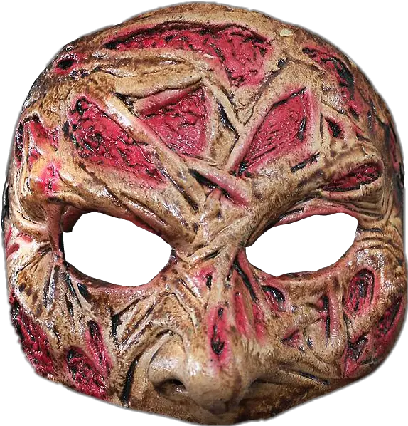  Freddy Kruger Half Mask Png Official Psds Freddy Half Mask Masquerade Mask Png