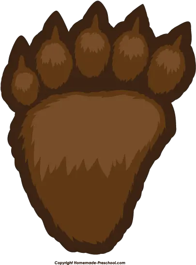  Bear Paw Free Prints Clipart Bear Paw Print Clip Art Bear Paw Prints Printable Png Paw Prints Png