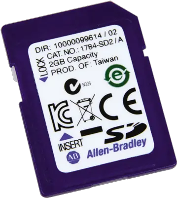  2 Gb Secure Digital Sd Card Nhp Customer Portal Allen Bradley Png Sd Card Png