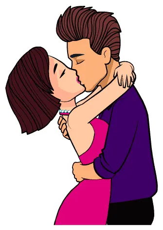  Kiss Love Gif Kiss Love Couple Discover U0026 Share Gifs Love You Babe Gif Png Kiss Transparent