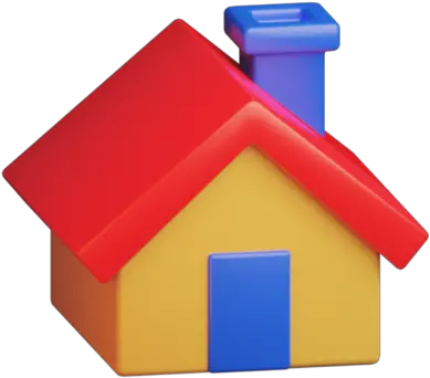  House Home Estate Building Free Icon Of Bam 3d Png Vector